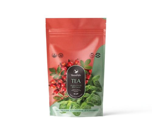 Photo “Yeesthin” Rosehip Fruit & Mint Leaves Tea 80g. 20x4g