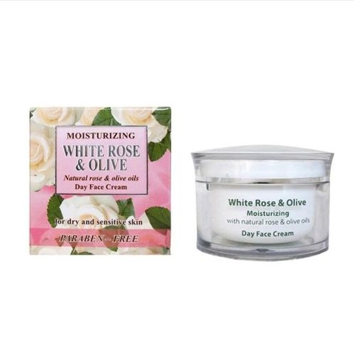 Photo Aroma Essense Day Face Cream White Rose & Olive