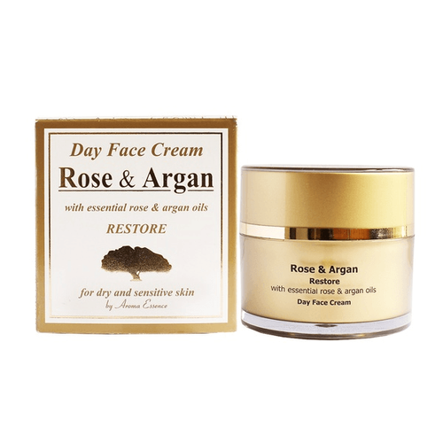 Photo Aroma Essense Day Face Cream Rose & Argan Restore